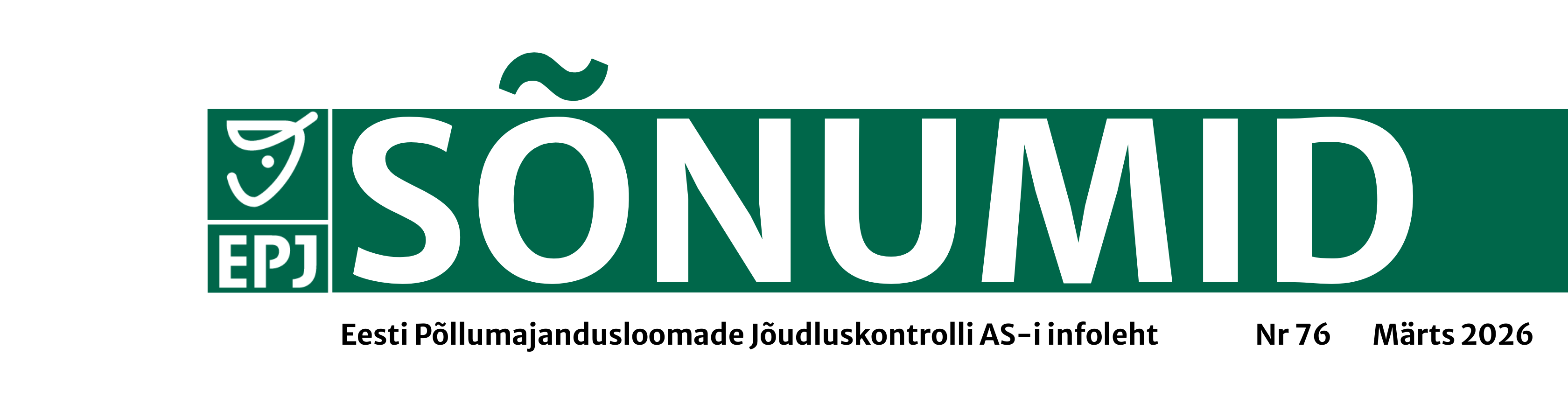 EPJ Sõnumid Nr 76, märts 2026
